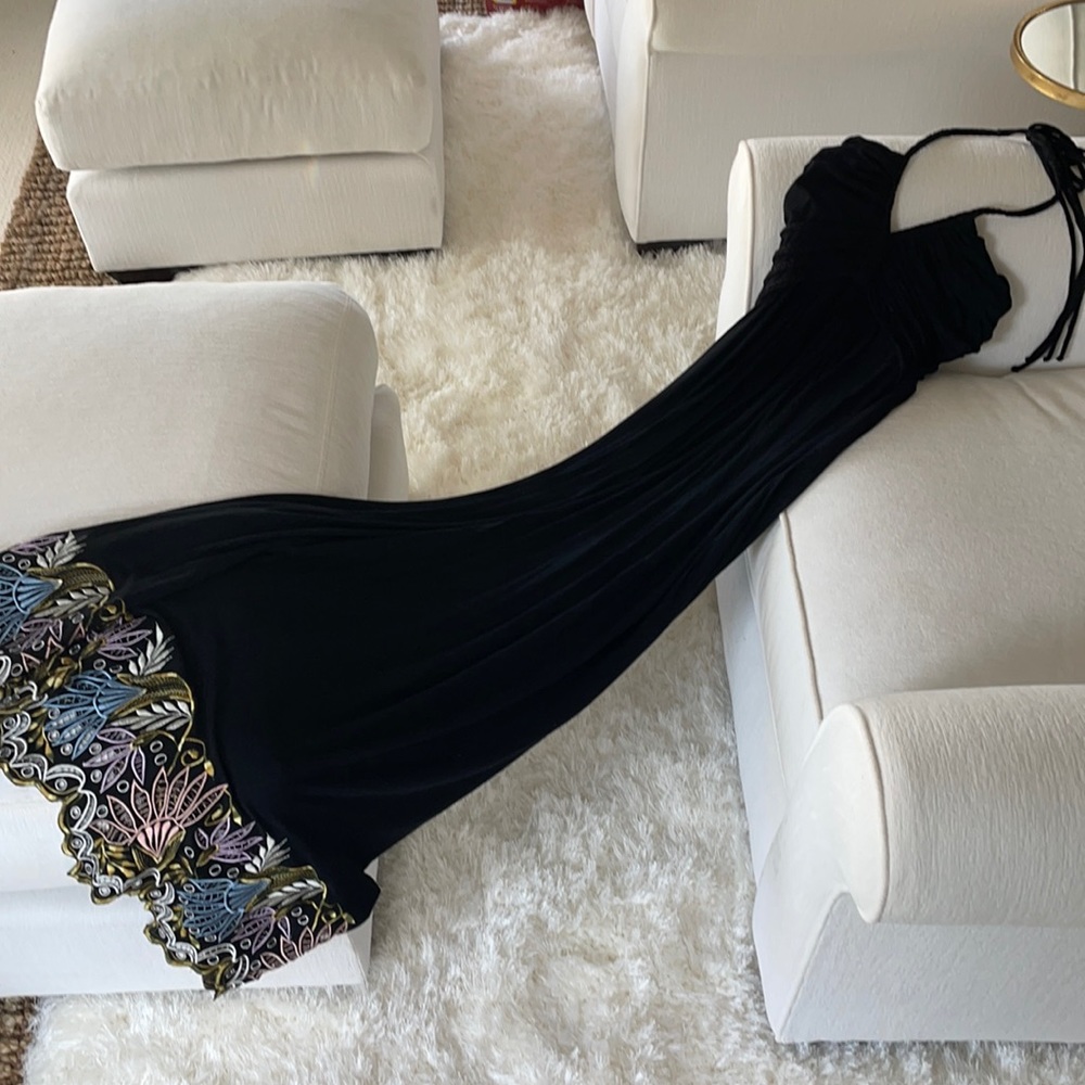 Sky maxi dress size large